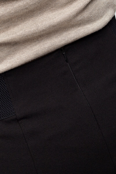 Юбка трикотажная зауженная с резинкой и строчками Femme & Devur 6205 1.3F(164) - фото 6