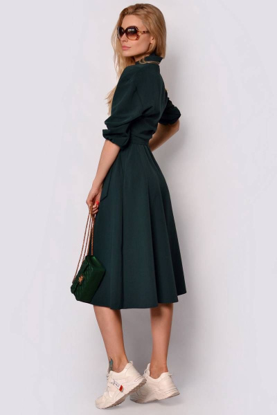 Платье PATRICIA by La Cafe F14909 зеленый - фото 2