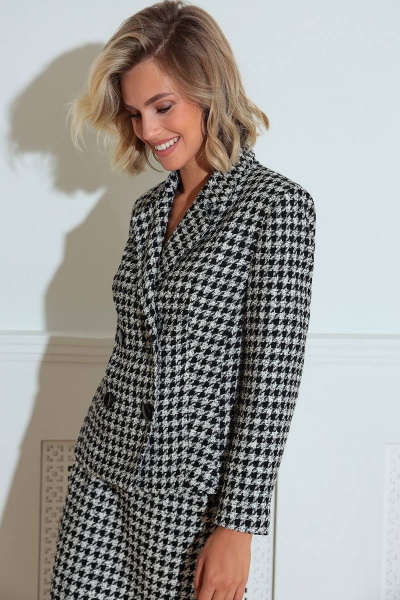 Жакет, юбка LeNata 22089 лапка - фото 3