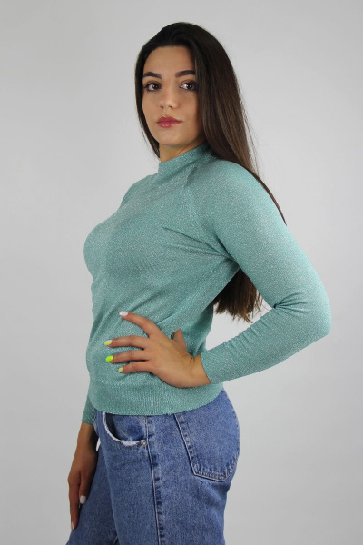 Свитер Полесье С3533-19 9С0310-Д43 170,176 морской_бриз+серебро - фото 3