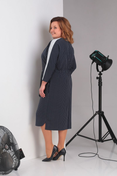 Платье с цельнокроенным рукавом и поясом, длиной 112 см Grace for you 176 - фото 2