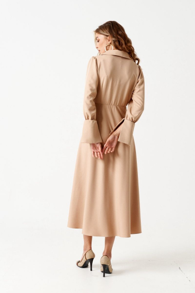 Платье ELLETTO 1850 бежевый - фото 2