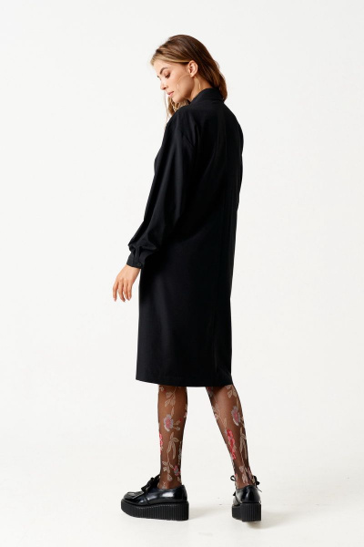 Платье ELLETTO 1858 черный - фото 6