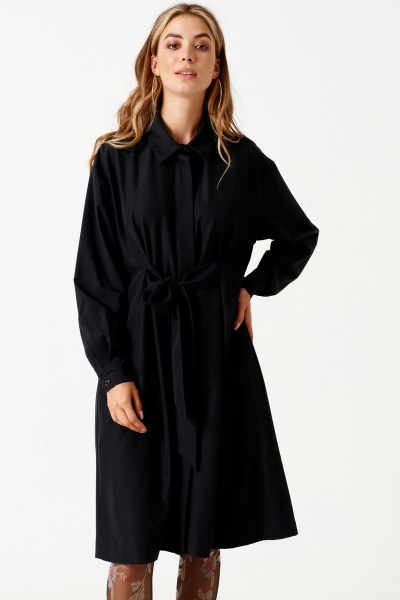 Платье ELLETTO 1858 черный - фото 5