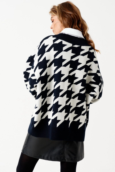 Джемпер ELLETTO 3499 черно-белый - фото 14