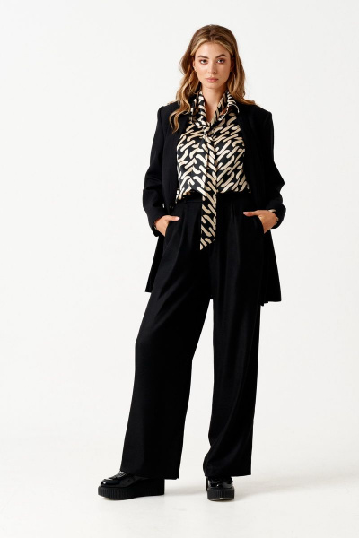 Брюки ELLETTO 2206 черный - фото 5