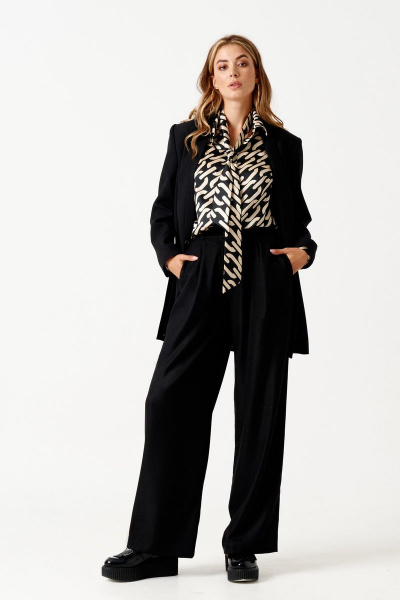 Брюки ELLETTO 2206 черный - фото 3