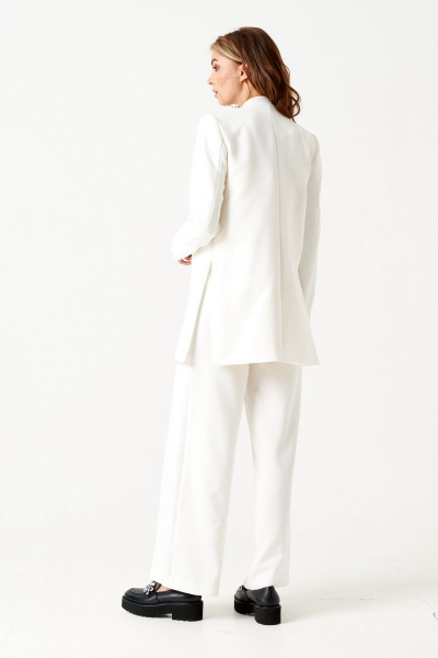 Брюки, жакет, топ ELLETTO 5155 белый - фото 13