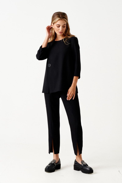 Брюки, жакет ELLETTO 5151 черный - фото 11