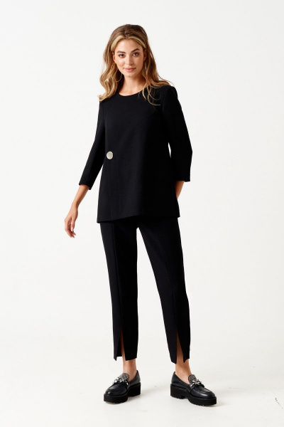 Брюки, жакет ELLETTO 5151 черный - фото 10