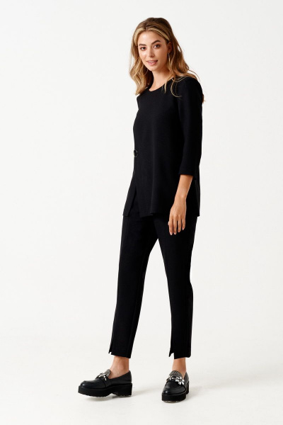 Брюки, жакет ELLETTO 5151 черный - фото 8