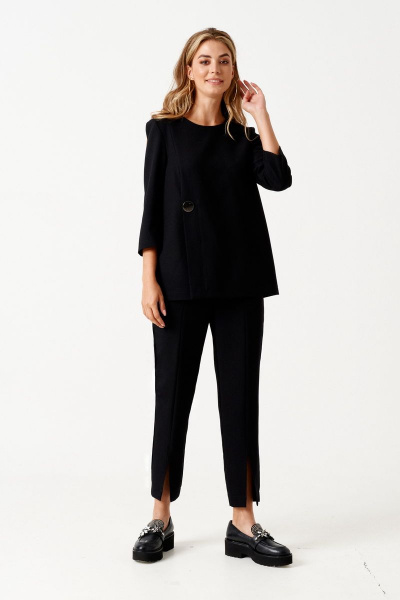 Брюки, жакет ELLETTO 5151 черный - фото 7