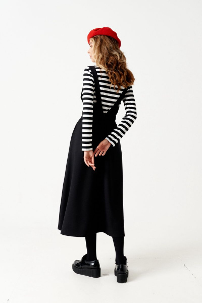 Блуза, сарафан ELLETTO 5152 черный - фото 6