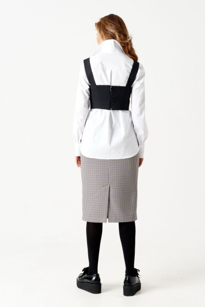 Блуза ELLETTO 3506 белый - фото 8