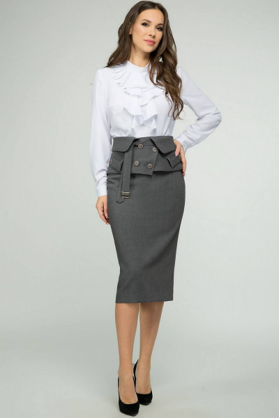 Пояс Teffi Style L-1376 графит - фото 2