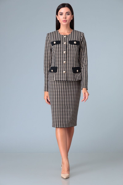 Жакет, юбка Ларс Стиль 627 - фото 4