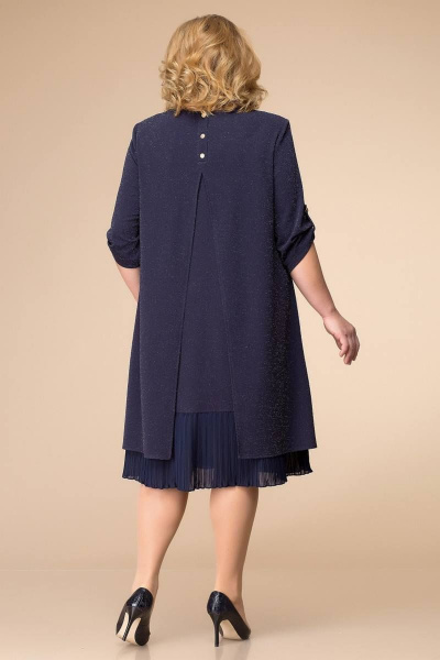 Платье Romanovich Style 1-1727 синий - фото 3