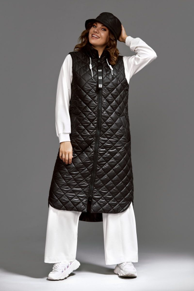 Жилет Mubliz 597 черный - фото 2