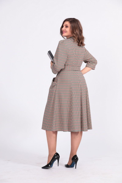 Платье Anastasia 678 песок - фото 9