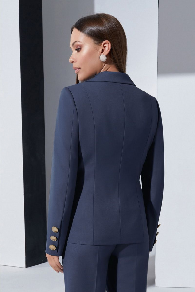 Блуза, брюки, жакет Lissana 4328 сапфировый-синий - фото 8