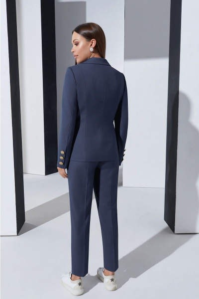 Блуза, брюки, жакет Lissana 4328 сапфировый-синий - фото 7