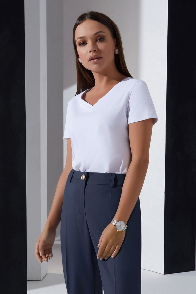 Блуза, брюки, жакет Lissana 4328 сапфировый-синий - фото 6