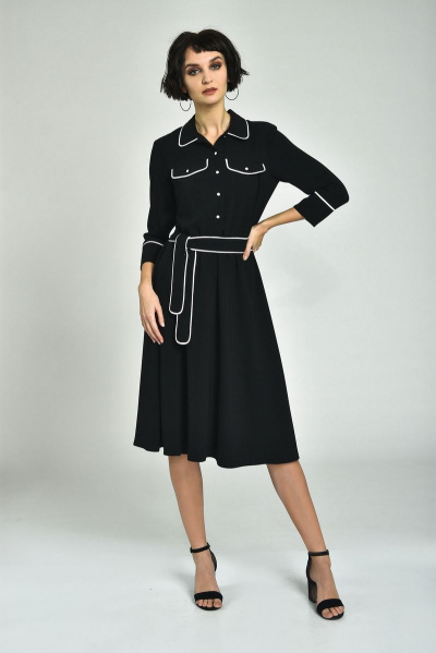 Платье на каждый день из текстиля, демисезон Motif 1245 - фото 1