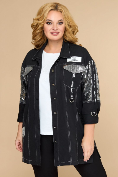 Жакет Svetlana-Style 1803 черный - фото 4