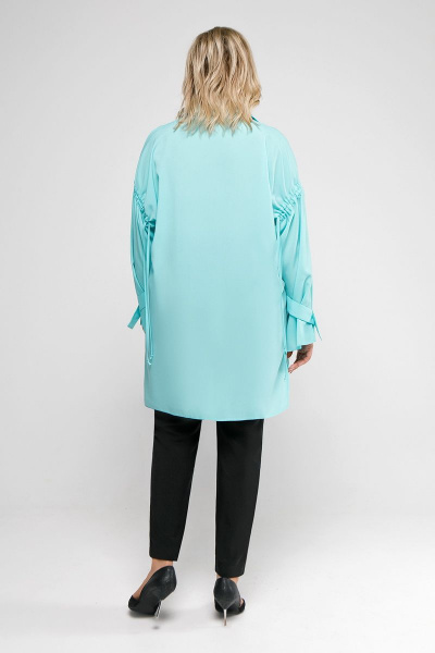 Брюки, рубашка Pretty 2044 мята+черный - фото 3