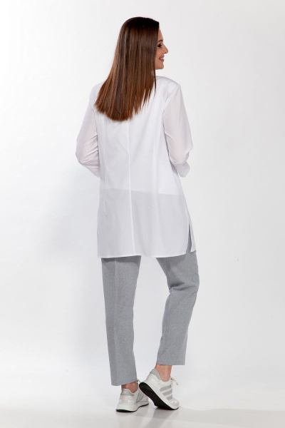 Брюки классические с высокой посадкой и карманами Belinga 4059 - фото 3