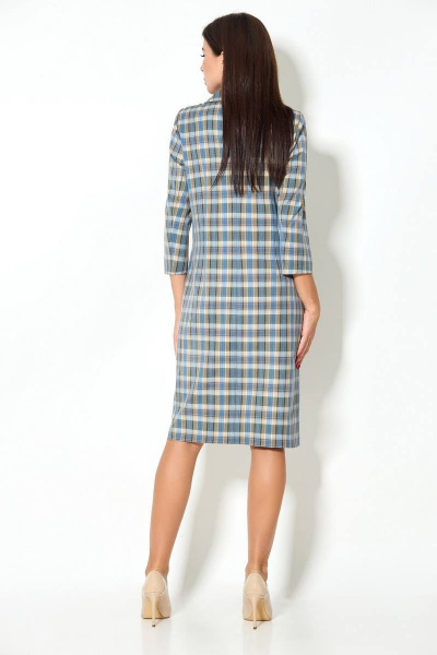 Платье Koketka i K 869 серо-голубой - фото 3