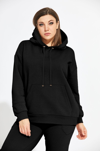 Худи BegiModa 4011 черный - фото 2