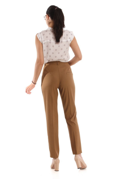 Брюки IUKONA 1213 оливково-коричневый - фото 2