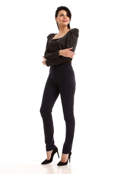 Брюки IUKONA 1693 темно-синий - фото 4