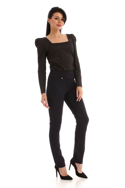 Брюки IUKONA 1693 темно-синий - фото 3