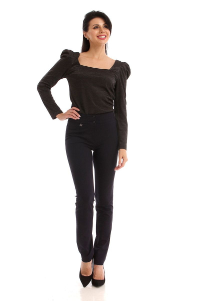 Брюки IUKONA 1693 темно-синий - фото 2