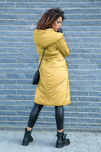 Пальто DOGGI 5003 янтарный - фото 2