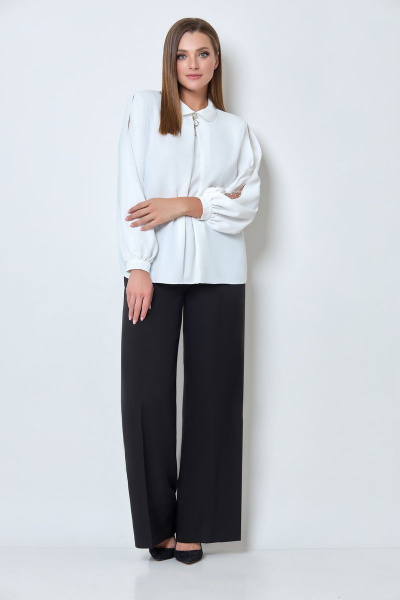 Блуза БелЭкспози 1278 молочный - фото 2