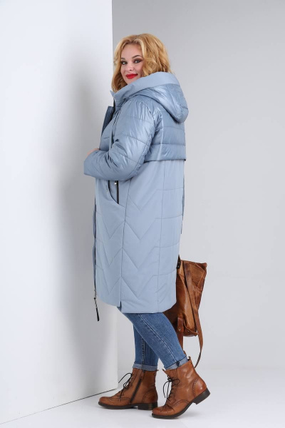 Пальто Shetti 2007 ментол - фото 3