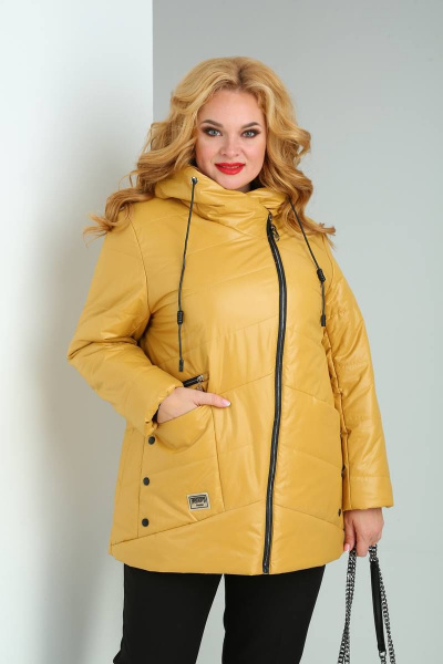 Куртка Shetti 2014 горчица - фото 4