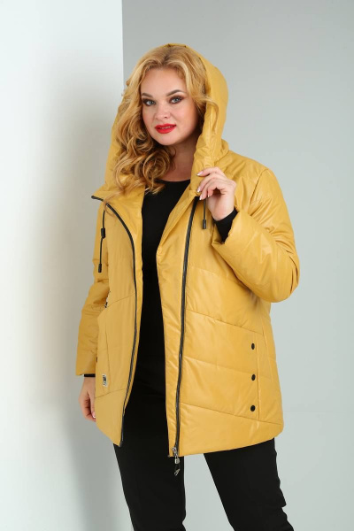 Куртка Shetti 2014 горчица - фото 6