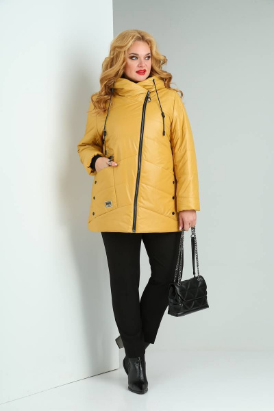 Куртка Shetti 2014 горчица - фото 2