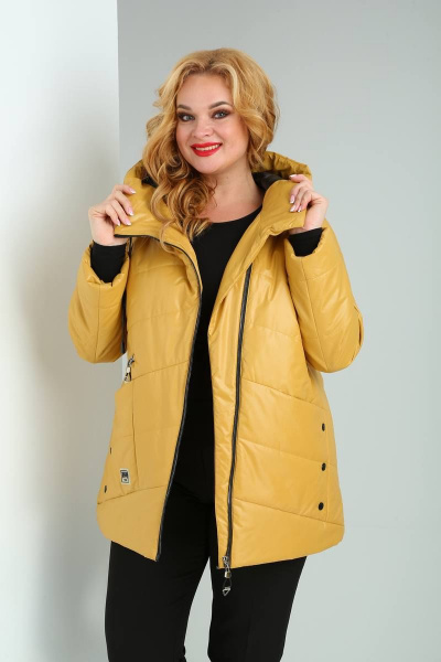 Куртка Shetti 2014 горчица - фото 5