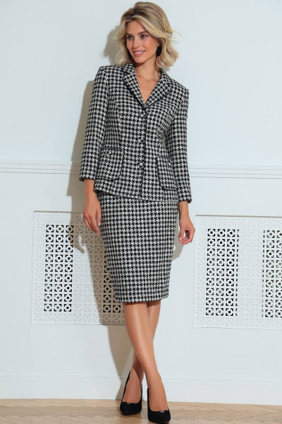 Жакет, юбка LeNata 21213 лапка - фото 1