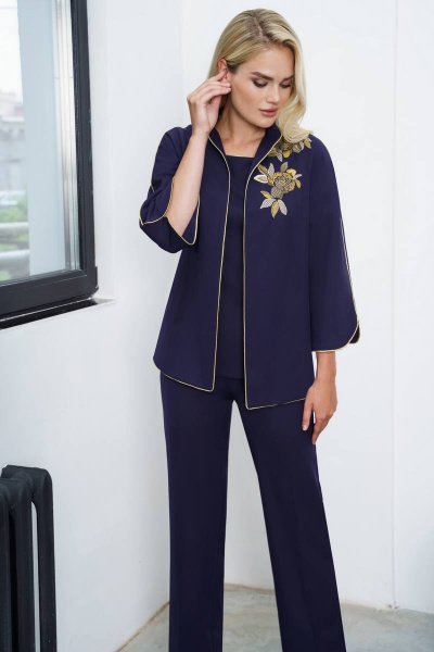 Блуза, брюки, жакет Urs 21-636-1 - фото 2