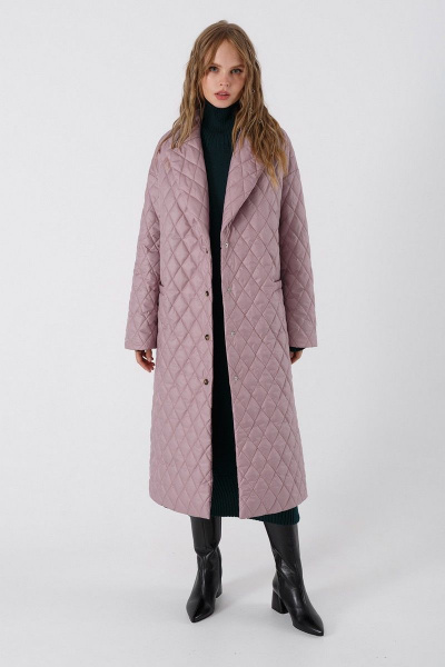 Пальто PiRS 3425 розовый - фото 3
