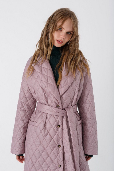 Пальто PiRS 3425 розовый - фото 2