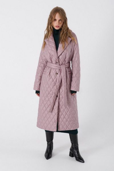 Пальто PiRS 3425 розовый - фото 1