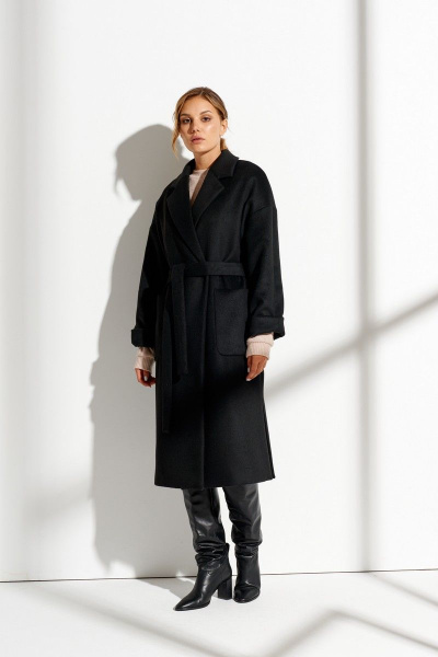 Пальто Prestige 3975/170 черный - фото 4