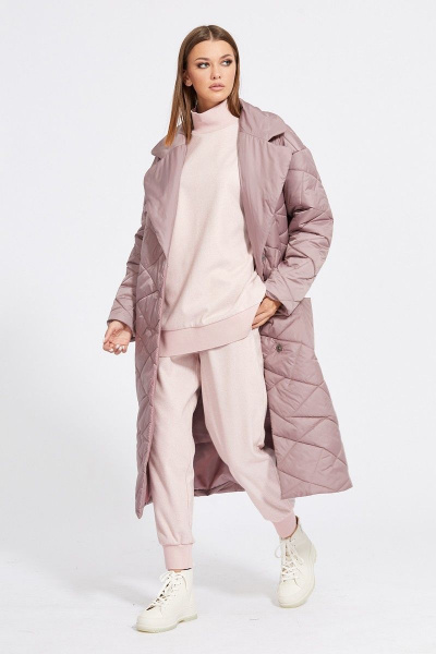 Пальто EOLA 2077 розовый - фото 4